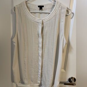 Ann Taylor sleeveless blouse